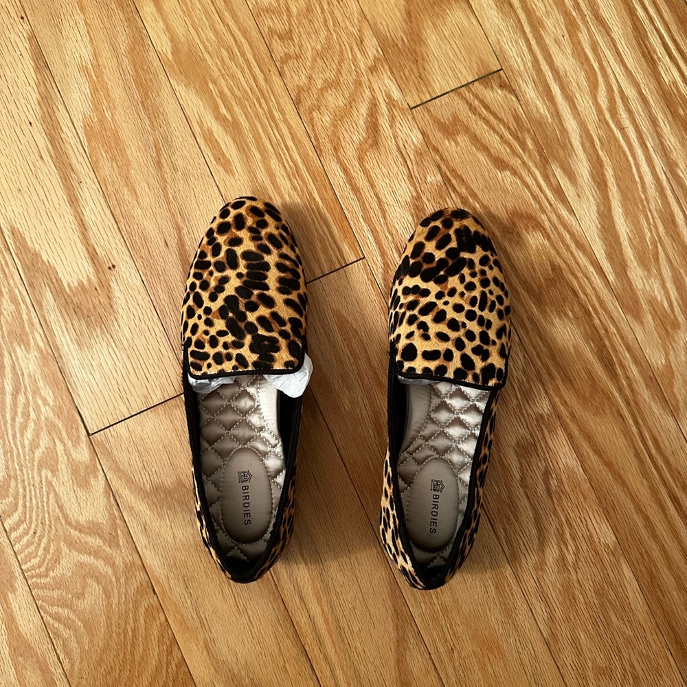 Birdies The Starling in Cheetah - size 7, new with box